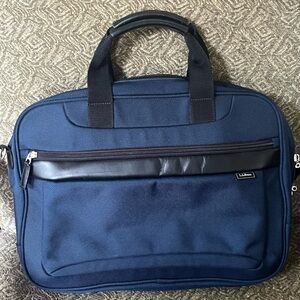 LL Bean Men's Blue Briefcase Bag/ Firm Price